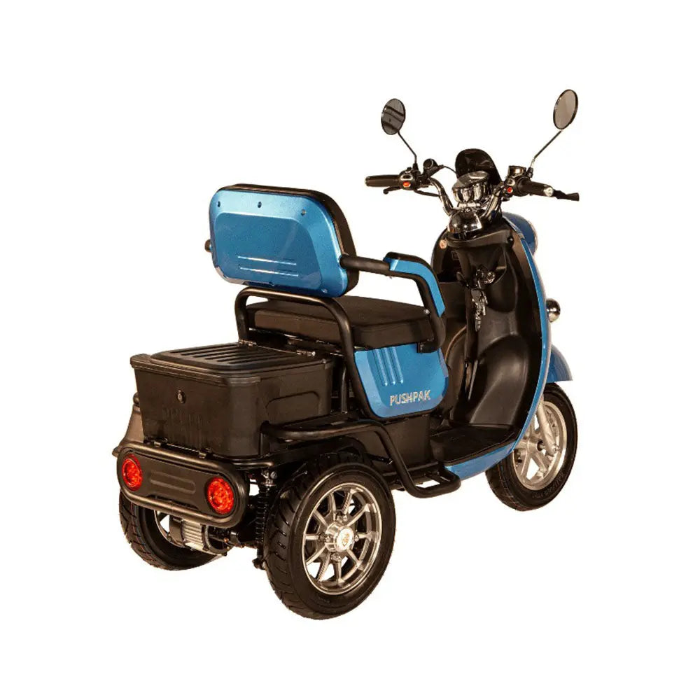 Pushpak 1000 2-Person Electric Trike Scooter