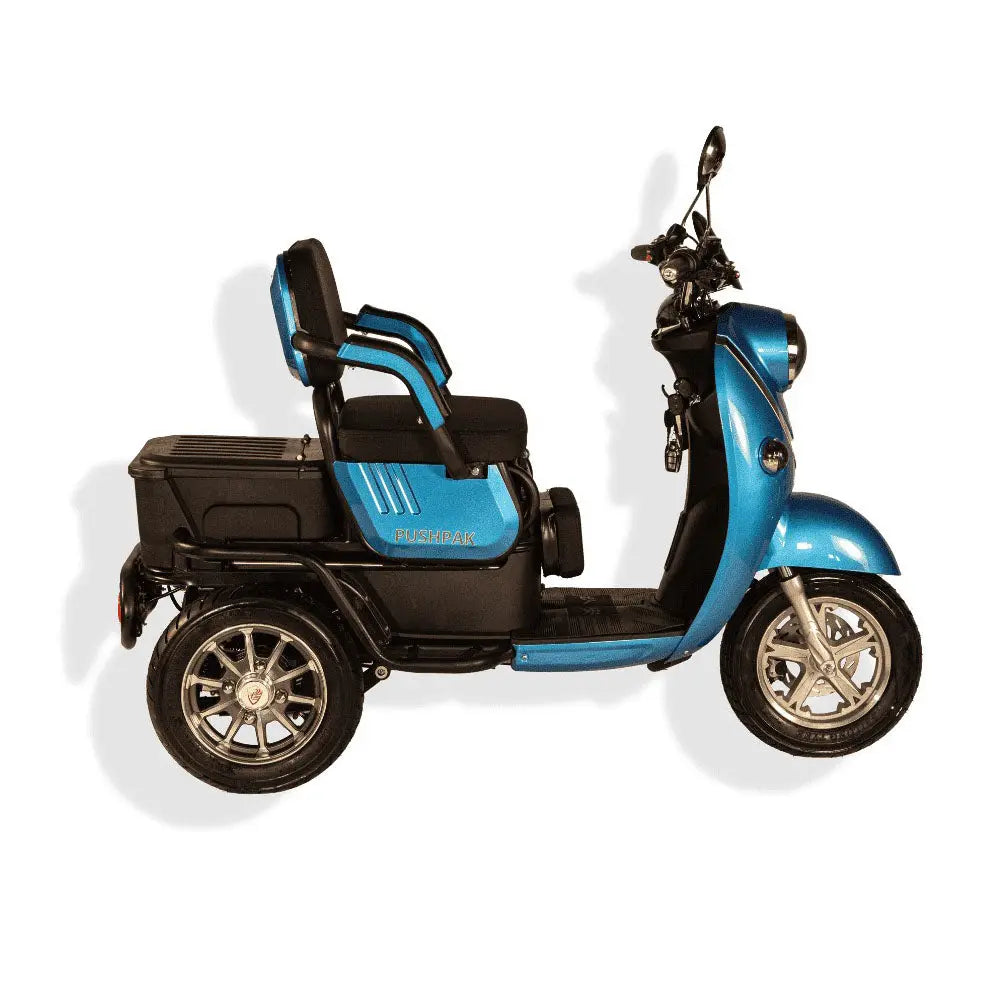 Pushpak 1000 2-Person Electric Trike Scooter