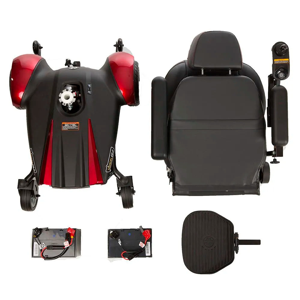 Merits Health Vision CF Reclining Electric Power Wheelchair P322