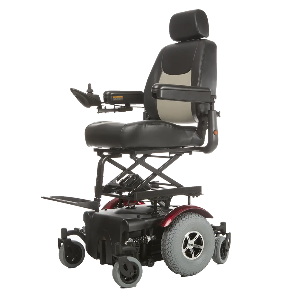 Merits Health P327 Vision Super W/ Power Seat Lift Heavy Duty Power Wheelchair