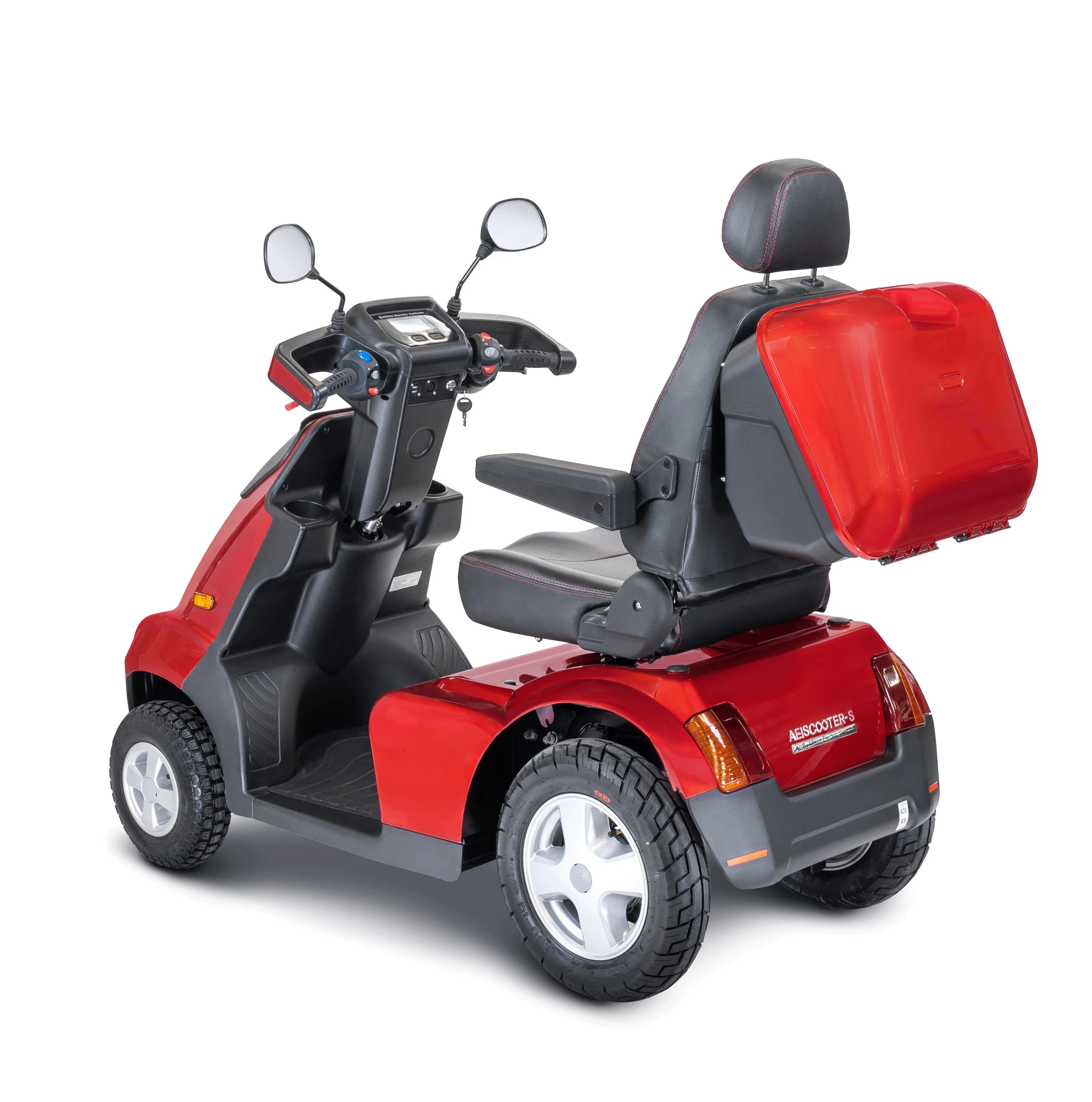 Afiscooter S4 - The Ultimate 4 Wheel Outdoor, Heavy-Duty Mobility Scooter