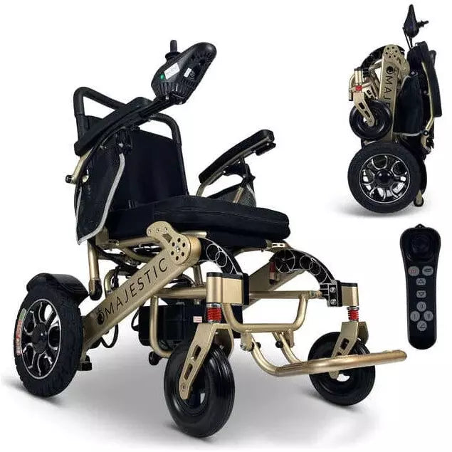 ComfyGo Majestic IQ-7000 Electric Wheelchair With Optional Auto Fold
