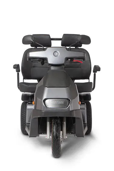 Afiscooter S3 3 Wheel Outdoor, Heavy-Duty Mobility Scooter With an Extra Wide Seat
