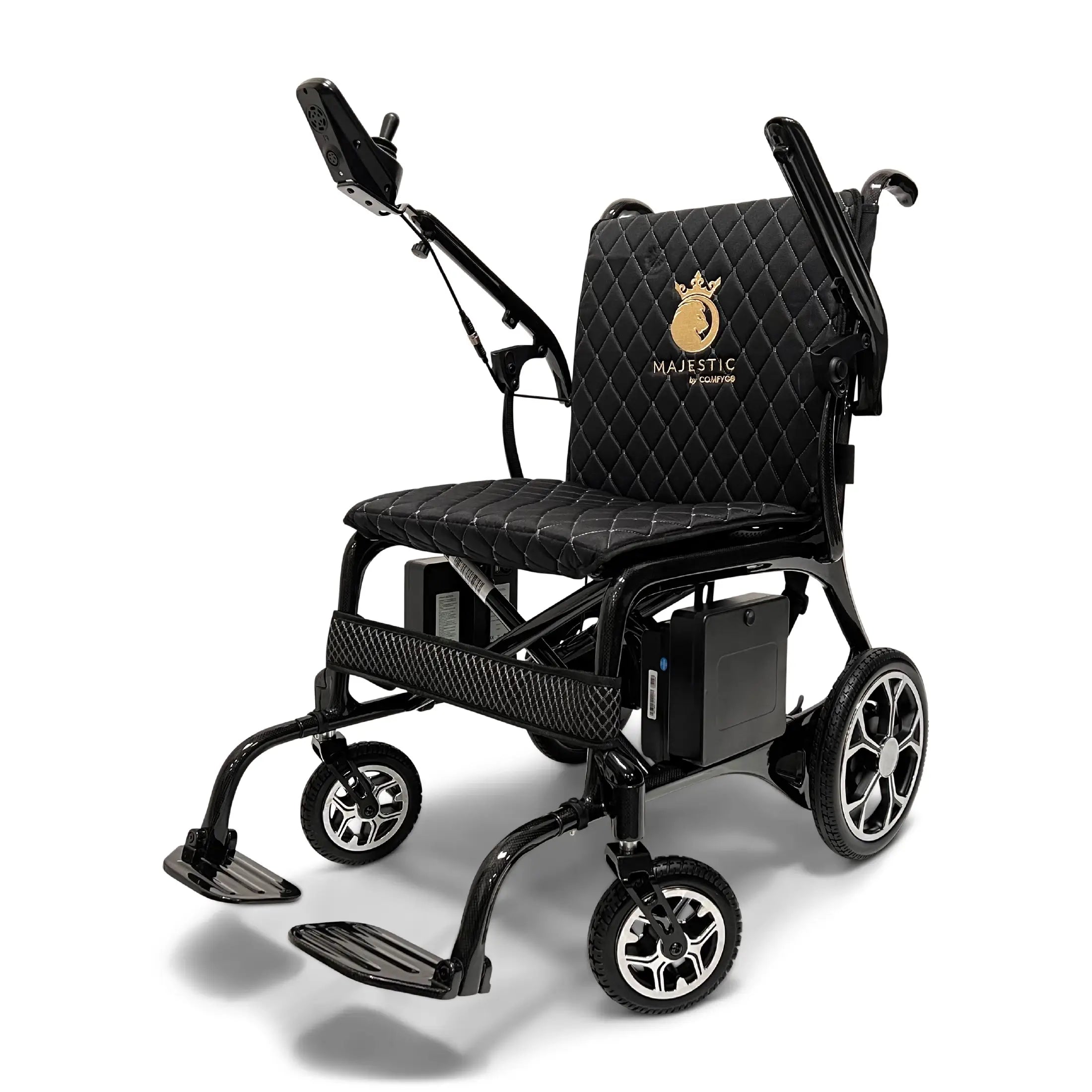 Phoenix Wireless-Controlled Carbon Fiber Electric Wheelchair – Lightweight, Long-Range, Airline Approved, Easy to Use