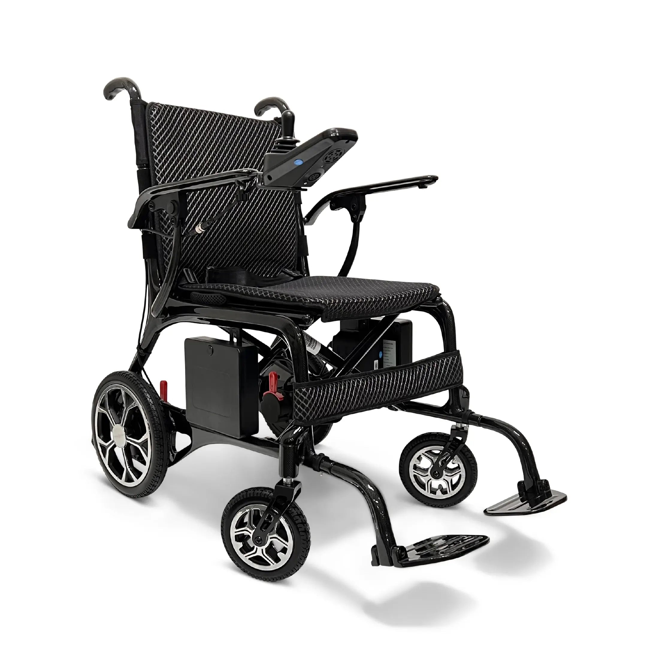 Phoenix Wireless-Controlled Carbon Fiber Electric Wheelchair – Lightweight, Long-Range, Airline Approved, Easy to Use