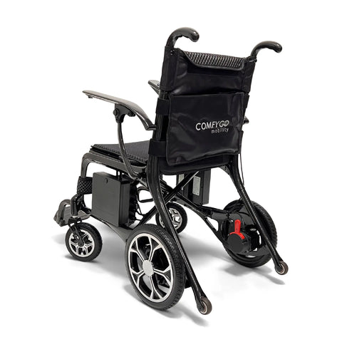 Phoenix Wireless-Controlled Carbon Fiber Electric Wheelchair – Lightweight, Long-Range, Airline Approved, Easy to Use