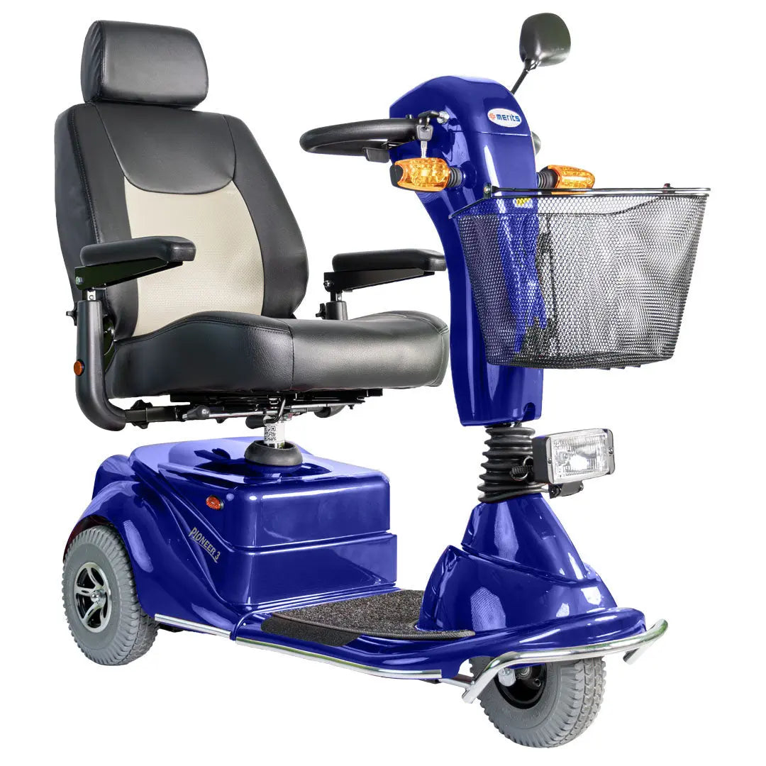 Merits Health Pioneer 3-Wheel Mobility Scooter - Model S131