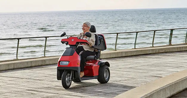 Afiscooter S3 3 Wheel Outdoor, Heavy-Duty Mobility Scooter