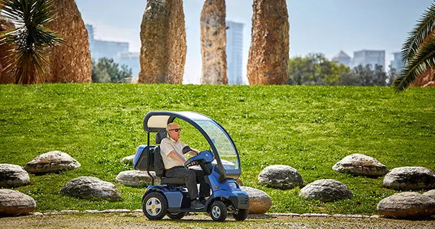 Afiscooter S4 - The Ultimate 4 Wheel Outdoor, Heavy-Duty Mobility Scooter
