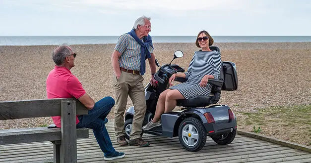 Afiscooter S4 - The Ultimate 4 Wheel Outdoor, Heavy-Duty Mobility Scooter