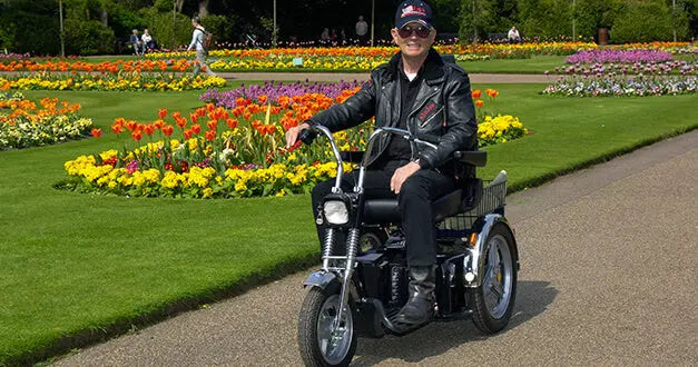 Afiscooter SE Classic 3 Wheel Mobility Scooter With Retro Design