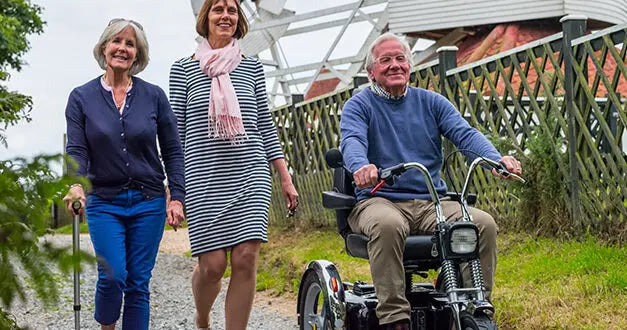 Afiscooter SE Classic 3 Wheel Mobility Scooter With Retro Design