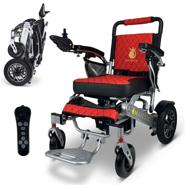 ComfyGo Majestic IQ-7000 Electric Wheelchair With Optional Auto Fold