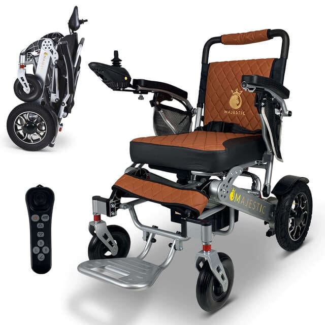 ComfyGo Majestic IQ-7000 Electric Wheelchair With Optional Auto Fold