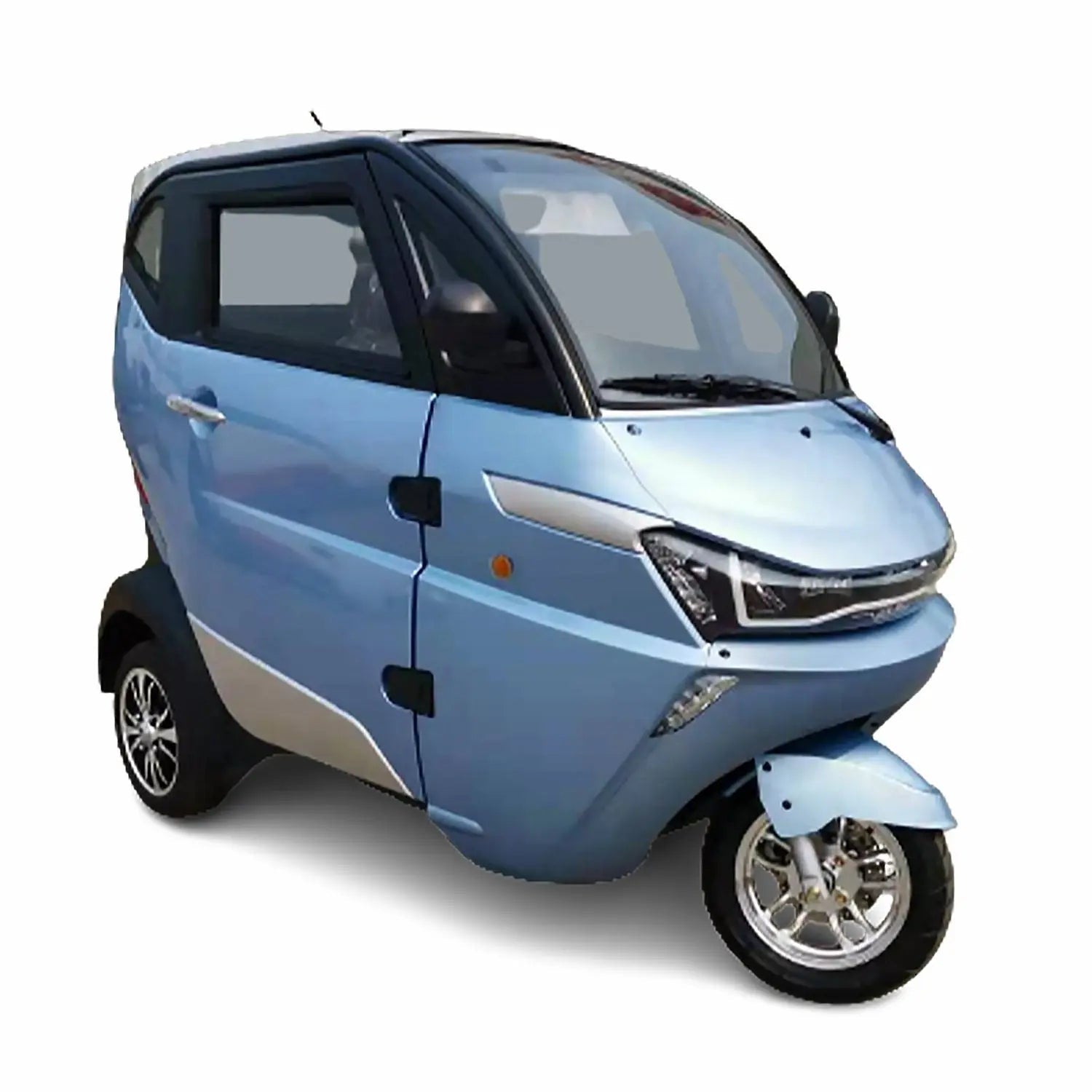 Pushpak 8000 3-Person 3-Wheel Enclosed Mobility Scooter
